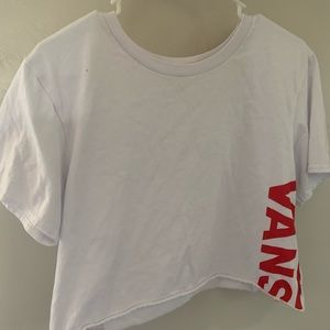 Vans crop tee